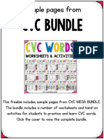 CVC Bundle: Sample Pages From