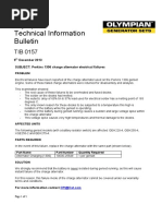 Perkins 1306 Charge Alternator Electrical Failures