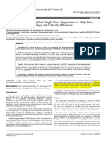 The Effectiveness of Standard Single Dose Omeprazole Vs High Dosecontinuous Infusion in Highrisk Critically Ill Patients 2155 6148 1000819