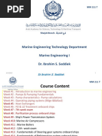 Marine Engineering Technology Department Marine Engineering I Dr. Ibrahim S. Seddiek