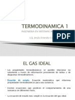 Termodinamica 1 Sistemas Automotrices El Gas Ideal