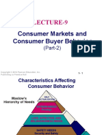 Lecture-9: Consumer Markets and Consumer Buyer Behavior