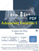 Adoración Familiar I