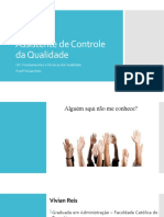 Slide Aula Controle de Qualidade