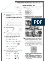 Exercícios de Potência 2011