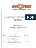 QMS 0803 Quality Management System Manual