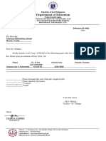 Form 137 Request 1 Fe Feble Fernandez