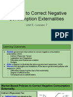 Unit 5 - Lesson 7 - Methods To Correct Negative Consumption Externalities 1