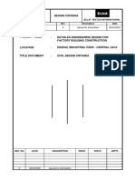 Civil Design Criteria