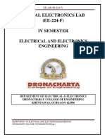 Digital Electronics Lab EE-224-F