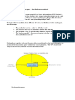 Exploring Innovation Space - The 4Ps Framework Tool