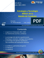 Estrategia y Tecnología Militar de La Batalla de Carabobo