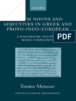 Meissner, Torsten, S-Stem Nouns and Adjectives in Greek and Proto-Indo-European