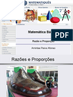 Razão e Proporção