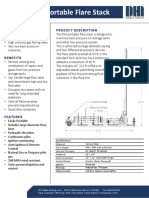 Low Pressure Portable Flare Stack: Product Description Applications