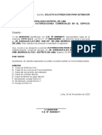 Solicitud de Autorizacion para Estibador - Yoto S.A.C.