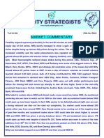 Market Commentary: Vol.14.144 29th Oct 2010