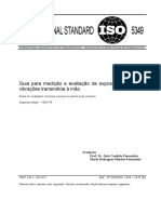 ISO Nº 5349 - Medição e Valiação de Exposição A Vibração Transmitda A Mão