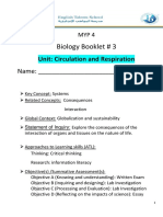 MYP Biology Booklet # 3 Grade9 - MS1