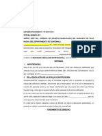 Devolucion de Cedula de Notifiacion