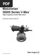 Masoneilan 36005 Series Vmax Instruction Manual