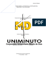 Articulo de Opinion Sobre La División de Lasentidades Del Territorio y Sus Funciones