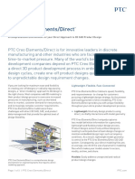 PTC Creo Elements/Direct: Data Sheet