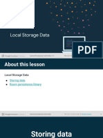 Local Storage Data: Android Development With Kotlin v1.0