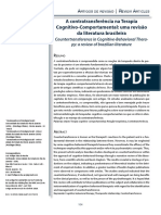 A Contratransferência Na Terapia Cognitivo-Comportamental - Uma Revisão Da Literatura Brasileira