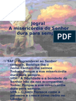 Jogral - A S Misericórdias Do Senhor