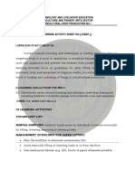 Iii - Learning Activities Vocabulary List: MANUAL HANDLING - Worker's Hands Move On Individual Containers Manually