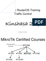 Mikrotik Routeros Training Traffic Control: Kinshasa 2017