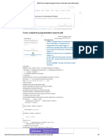 (PDF) Cours Complet de Programmation Avancée PDF - Cours Informatique