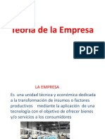 Semana 7 - La Teoría de Las Empresas