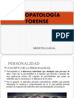 Psicopatología Forense Medicina Legal