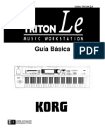 KORG TRITON Le Basic Guide (ESP)