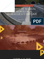 Resumen de Manual de Hidrología, Hidráulica Y Drenaje