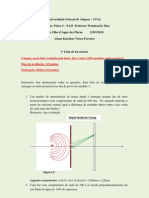 Fisica 4 - 3 - Interferencia e Difração - Exercícios Resolvidos