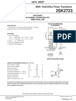 MOS Field Effect Power Transistors: Switching N-Channel Power Mos Fet Industrial Use