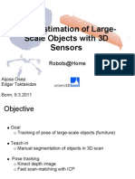 Pose Estimation of Large Scale Objects With 3D