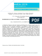 Diversidade Cultural No Poema ' A Mosca Azul' de Machado de Assis p.1