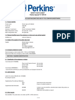 Safety Data Sheet Perkins Special T3 15W-40