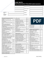 Chief Mate Oral Examination Checklist: (Aide Memoire)