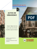 Actos de Urbanismo Unificado