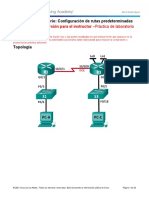 2.2.2.5 Lab - Configuring IPv4 Static and Default Routes - ILM