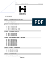 Amended Attachments For Council Meeting