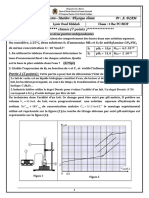 Devoir N 1SII 2021 Bac Biof