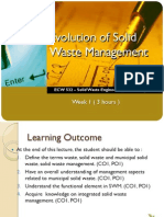 Evolution of Solid Waste Management