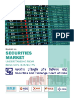 Securities Market Booklet by SEBI