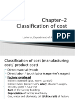 Chapter 2 (Cost Classification)